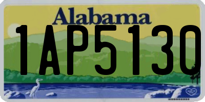 AL license plate 1AP5130