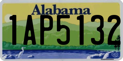 AL license plate 1AP5132