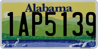 AL license plate 1AP5139