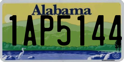 AL license plate 1AP5144