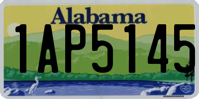 AL license plate 1AP5145