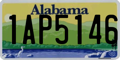 AL license plate 1AP5146