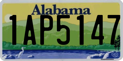 AL license plate 1AP5147