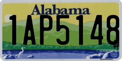 AL license plate 1AP5148