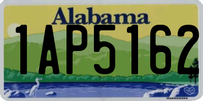 AL license plate 1AP5162