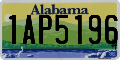 AL license plate 1AP5196