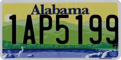 AL license plate 1AP5199