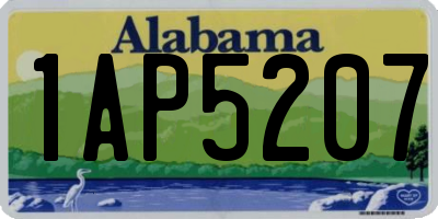 AL license plate 1AP5207