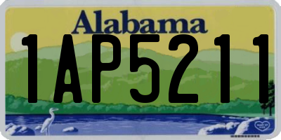 AL license plate 1AP5211