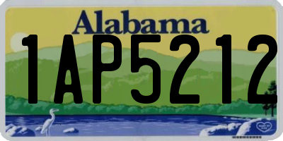 AL license plate 1AP5212