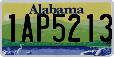 AL license plate 1AP5213