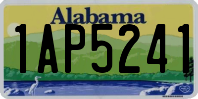 AL license plate 1AP5241