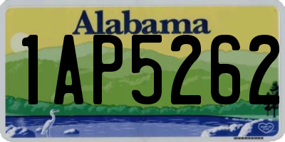 AL license plate 1AP5262