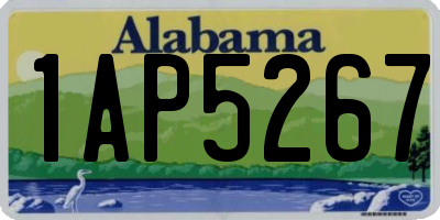 AL license plate 1AP5267