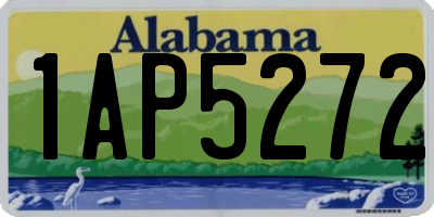 AL license plate 1AP5272