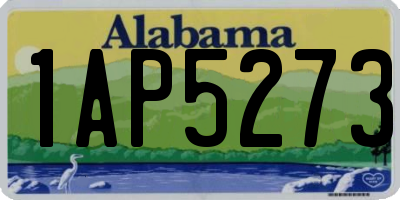 AL license plate 1AP5273