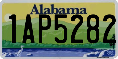AL license plate 1AP5282