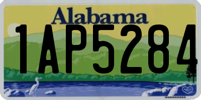 AL license plate 1AP5284
