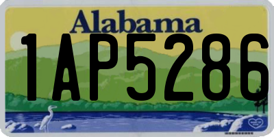 AL license plate 1AP5286