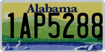 AL license plate 1AP5288