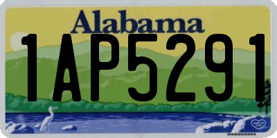 AL license plate 1AP5291