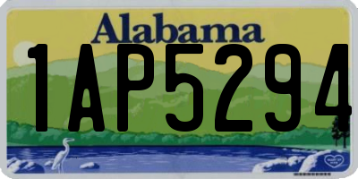 AL license plate 1AP5294