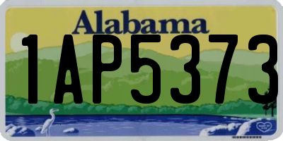 AL license plate 1AP5373