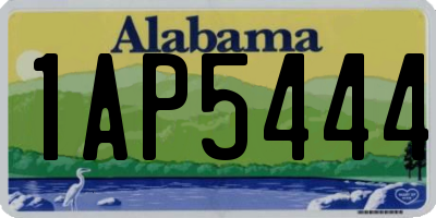 AL license plate 1AP5444