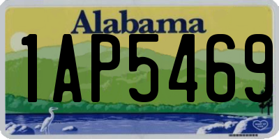 AL license plate 1AP5469