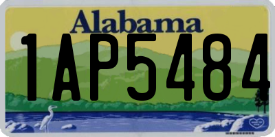 AL license plate 1AP5484