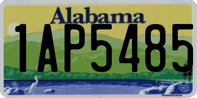 AL license plate 1AP5485
