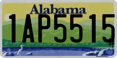 AL license plate 1AP5515