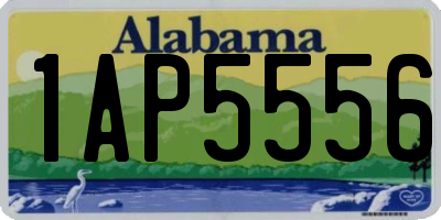 AL license plate 1AP5556