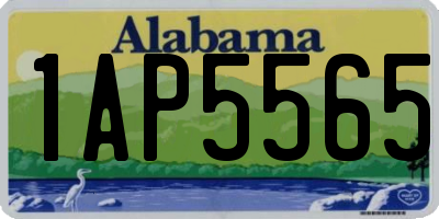 AL license plate 1AP5565