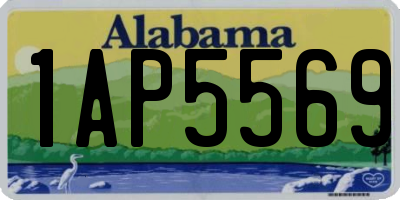 AL license plate 1AP5569