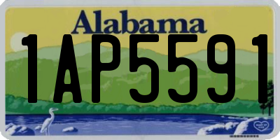 AL license plate 1AP5591