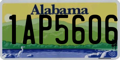 AL license plate 1AP5606