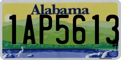 AL license plate 1AP5613