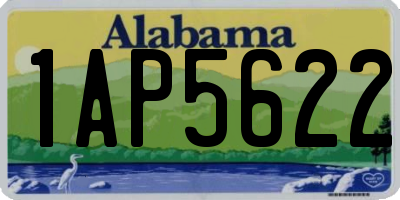 AL license plate 1AP5622