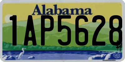AL license plate 1AP5628