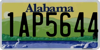 AL license plate 1AP5644