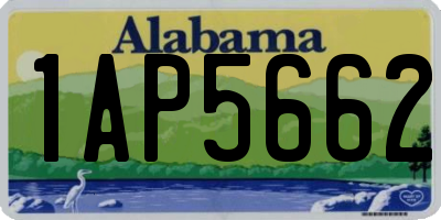 AL license plate 1AP5662