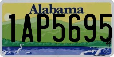 AL license plate 1AP5695
