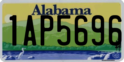 AL license plate 1AP5696
