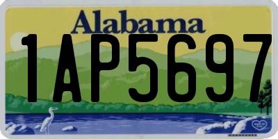 AL license plate 1AP5697