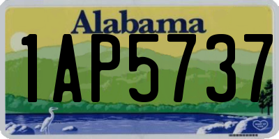 AL license plate 1AP5737
