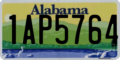 AL license plate 1AP5764