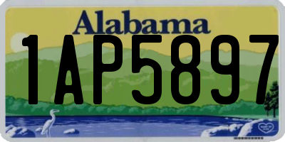 AL license plate 1AP5897