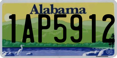 AL license plate 1AP5912