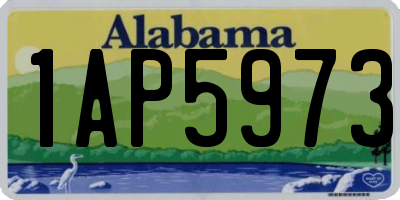 AL license plate 1AP5973